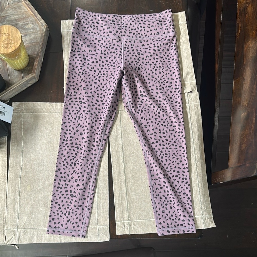 Zyia Active Lilac Jaguar Fit n Free Hi-Rise Leggings